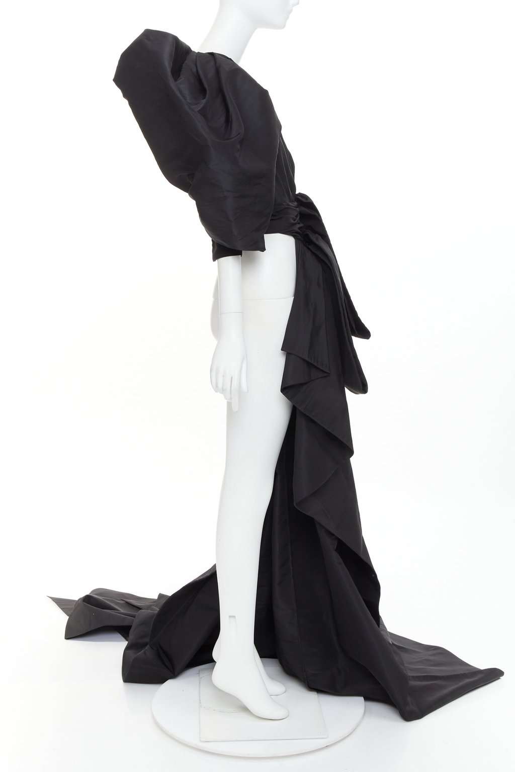Alexandre Vauthier Black Silk Top Black Silk Very good condition - Model View