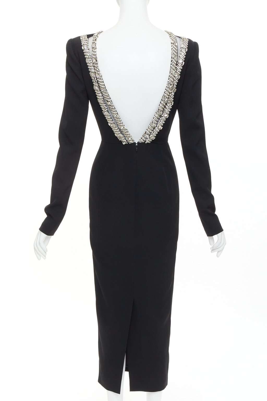 Alexandre Vauthier Black Dress Black Very good condition - Front View