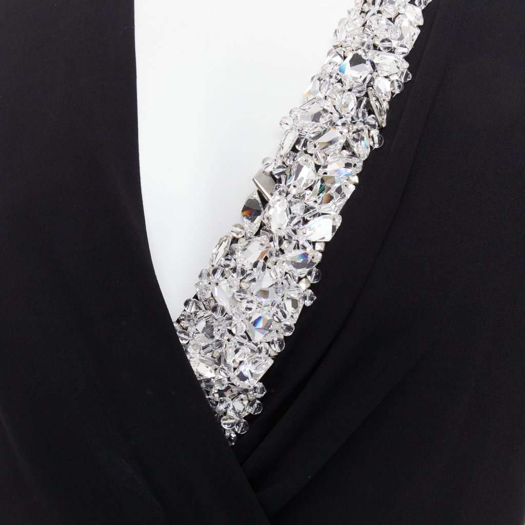 Alexandre Vauthier Black Viscose Dress Black Viscose Very good condition - Back View