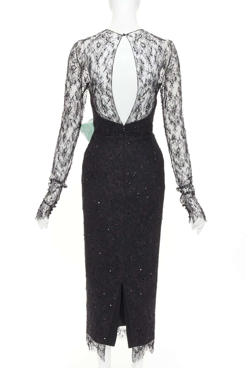 Alexandre Vauthier Black Dress Black Very good condition - Box View