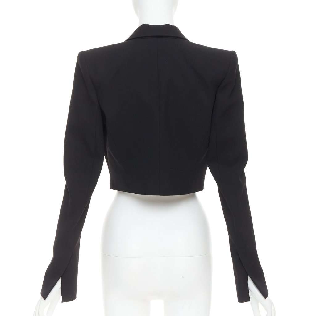 Alexandre Vauthier Black Wool Jacket Black Wool Very good condition - Box View