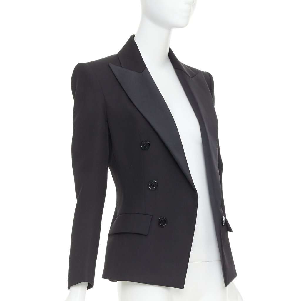 Alexandre Vauthier Black Wool Jacket Black Wool Very good condition - Inside View