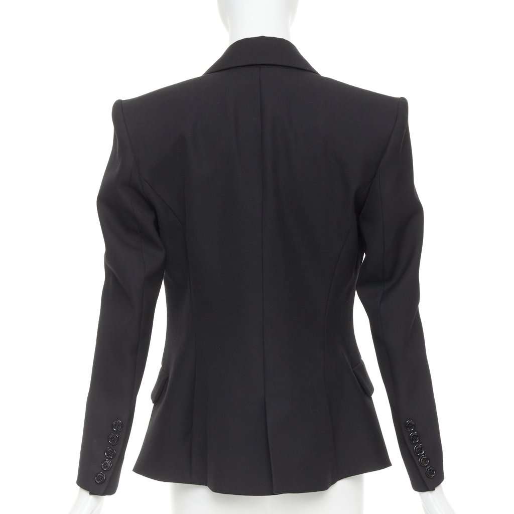 Alexandre Vauthier Black Wool Jacket Black Wool Very good condition - Box View