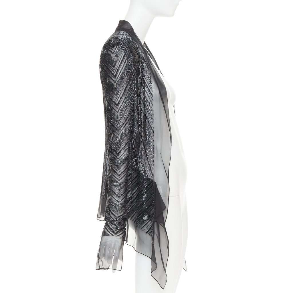Alexandre Vauthier Black Polyester Jacket Black Polyester Good condition - Model View