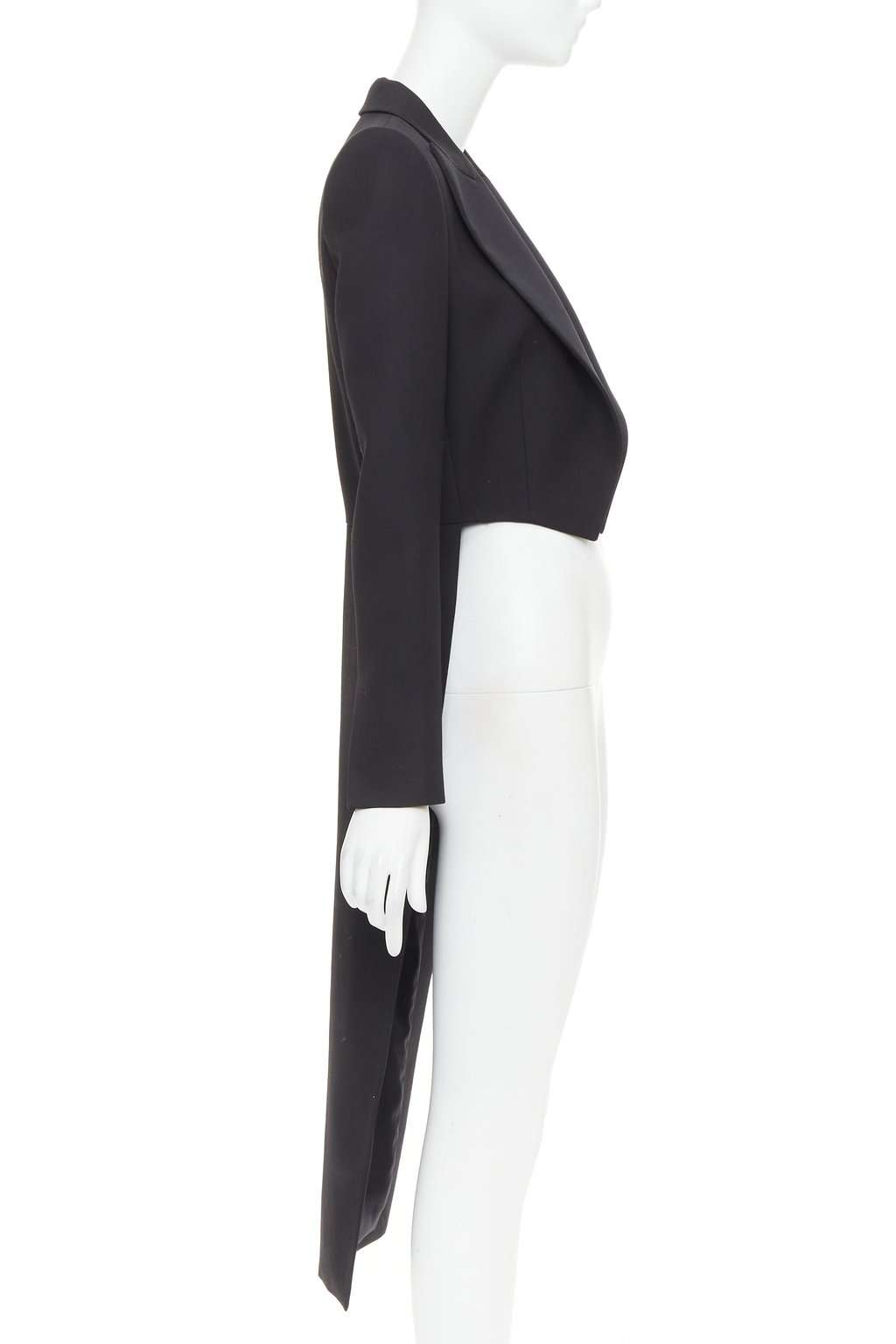 Alexandre Vauthier Black Wool Jacket Black Wool Very good condition - Model View