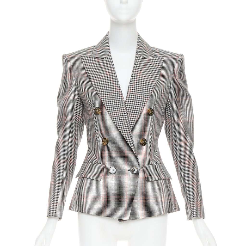 Alexandre Vauthier Grey Wool Jacket Grey Wool Very good condition - Front View