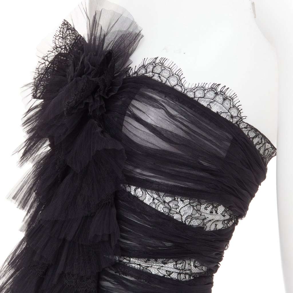Alexandre Vauthier Black Polyester Top Black Polyester Very good condition - Back View