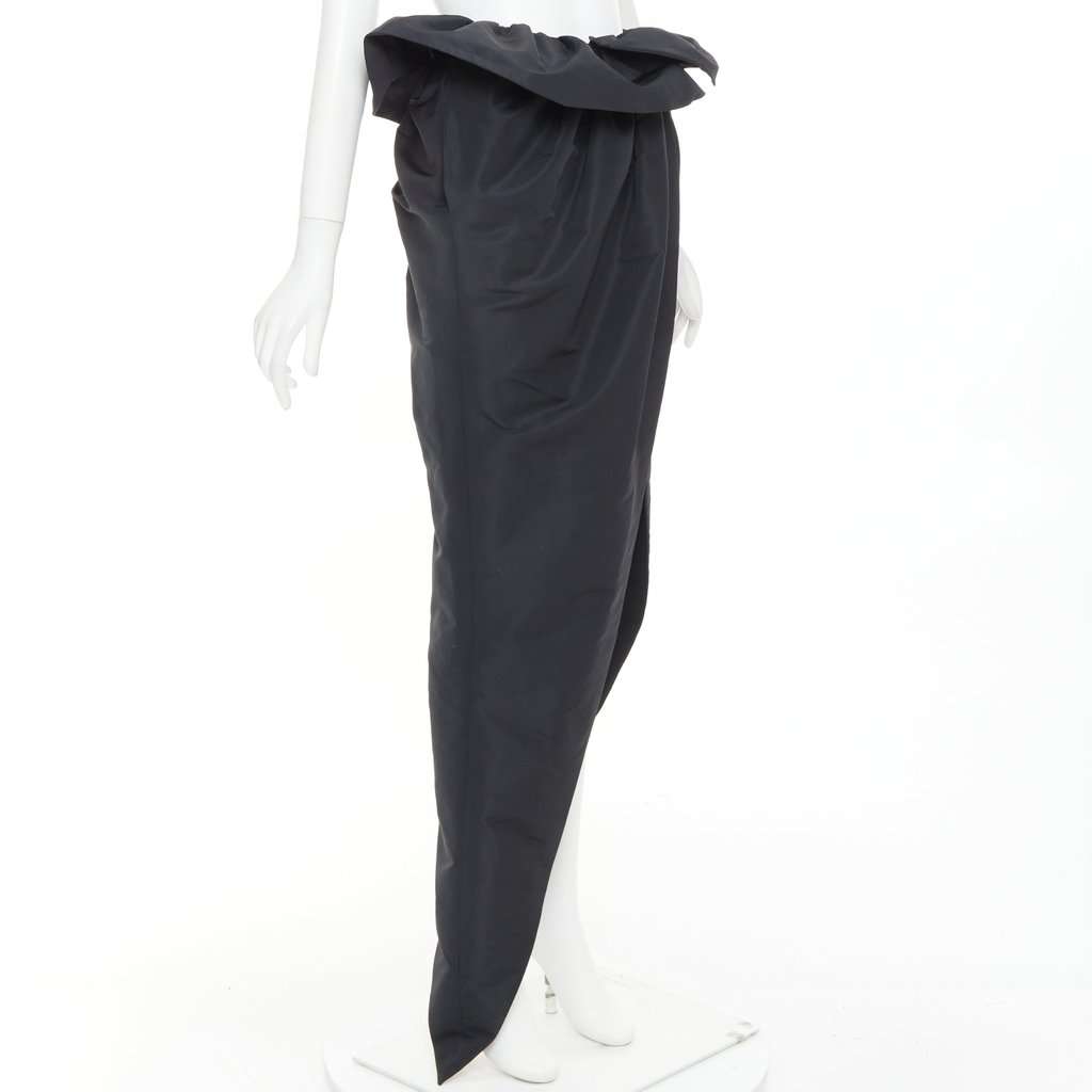 Alexandre Vauthier Black Silk Skirt Black Silk Very good condition - Inside View
