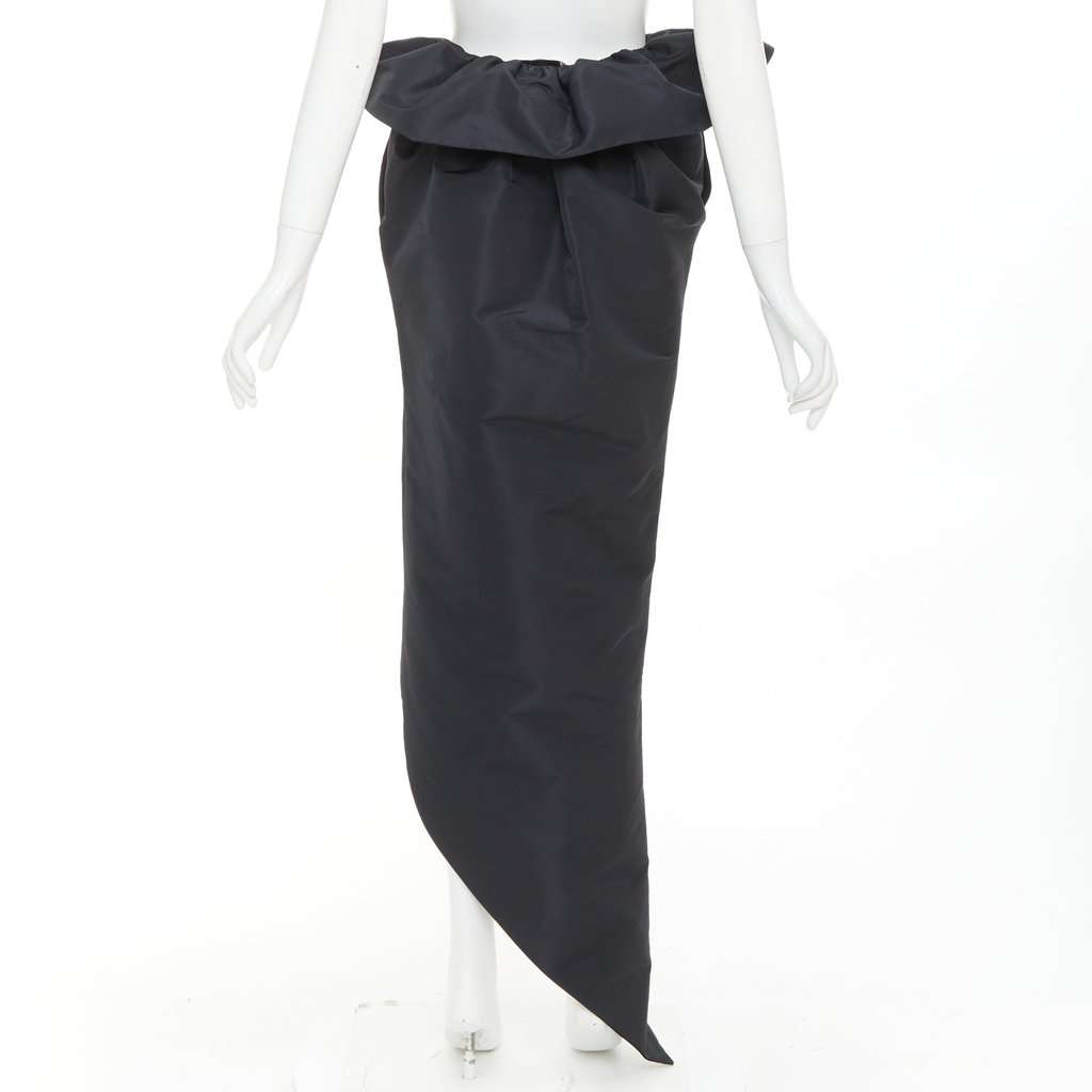 Alexandre Vauthier Black Silk Skirt Black Silk Very good condition - Box View