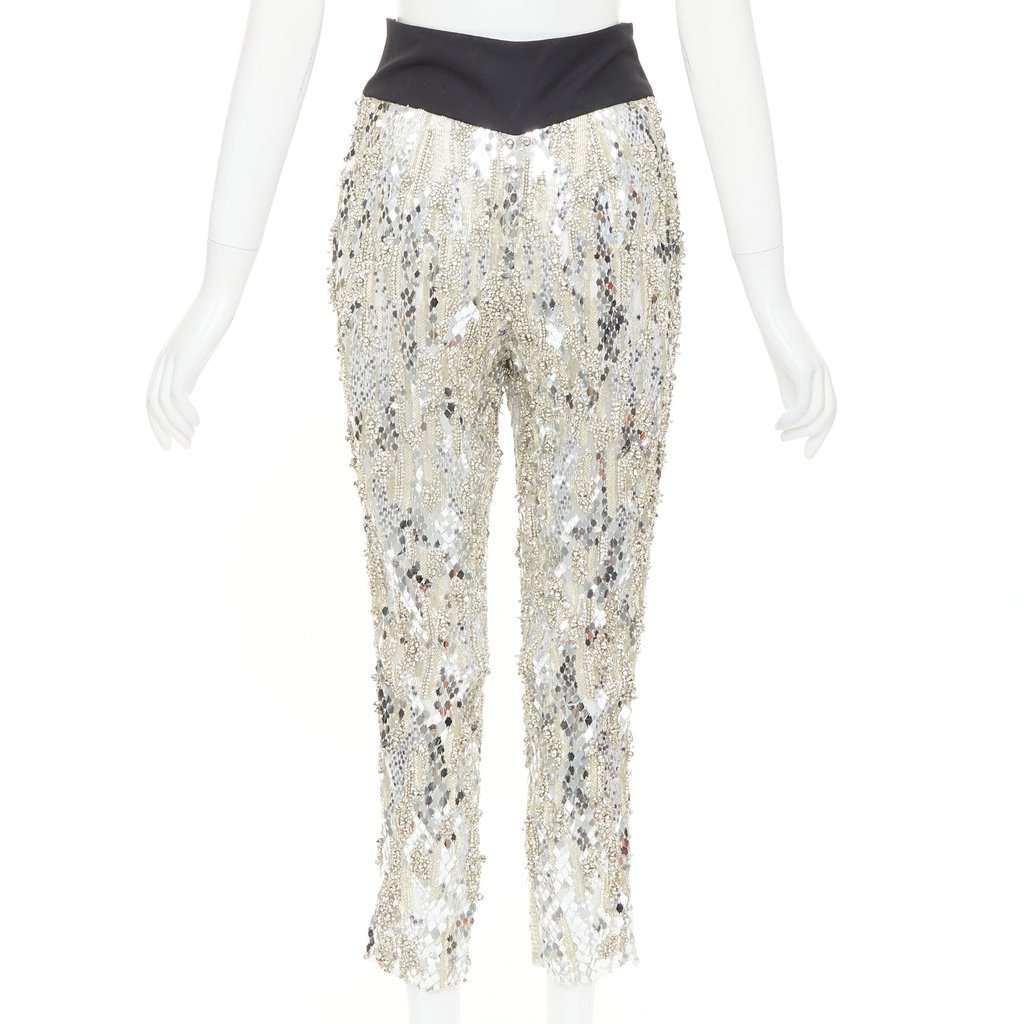Alexandre Vauthier Silver Trouser Silver Very good condition - Box View
