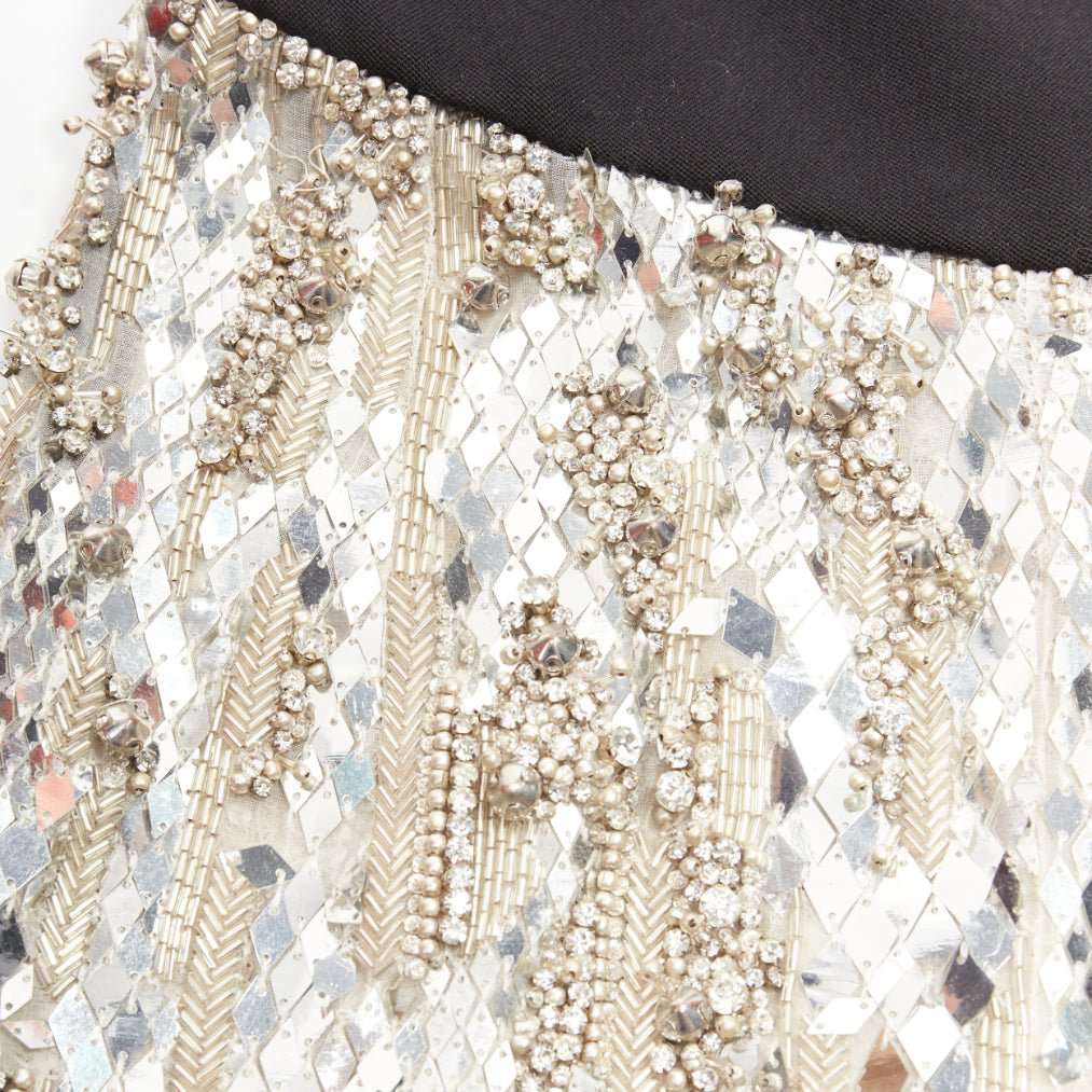 Alexandre Vauthier Silver Trouser Silver Fair condition - Back View