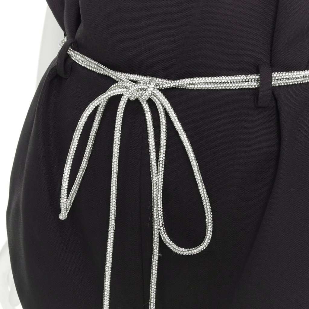 Alexandre Vauthier Black Shorts Black Very good condition - Back View
