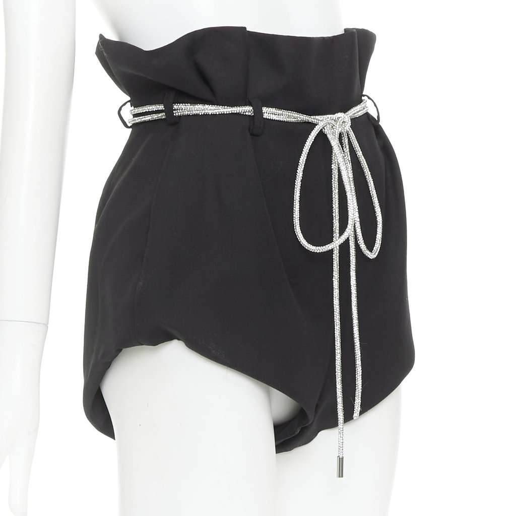 Alexandre Vauthier Black Shorts Black Very good condition - Inside View