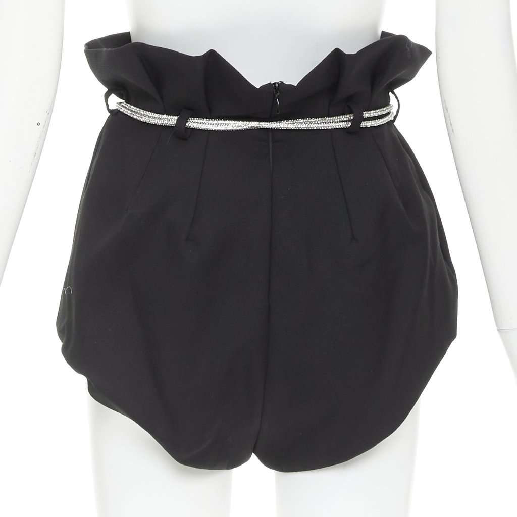 Alexandre Vauthier Black Shorts Black Very good condition - Box View