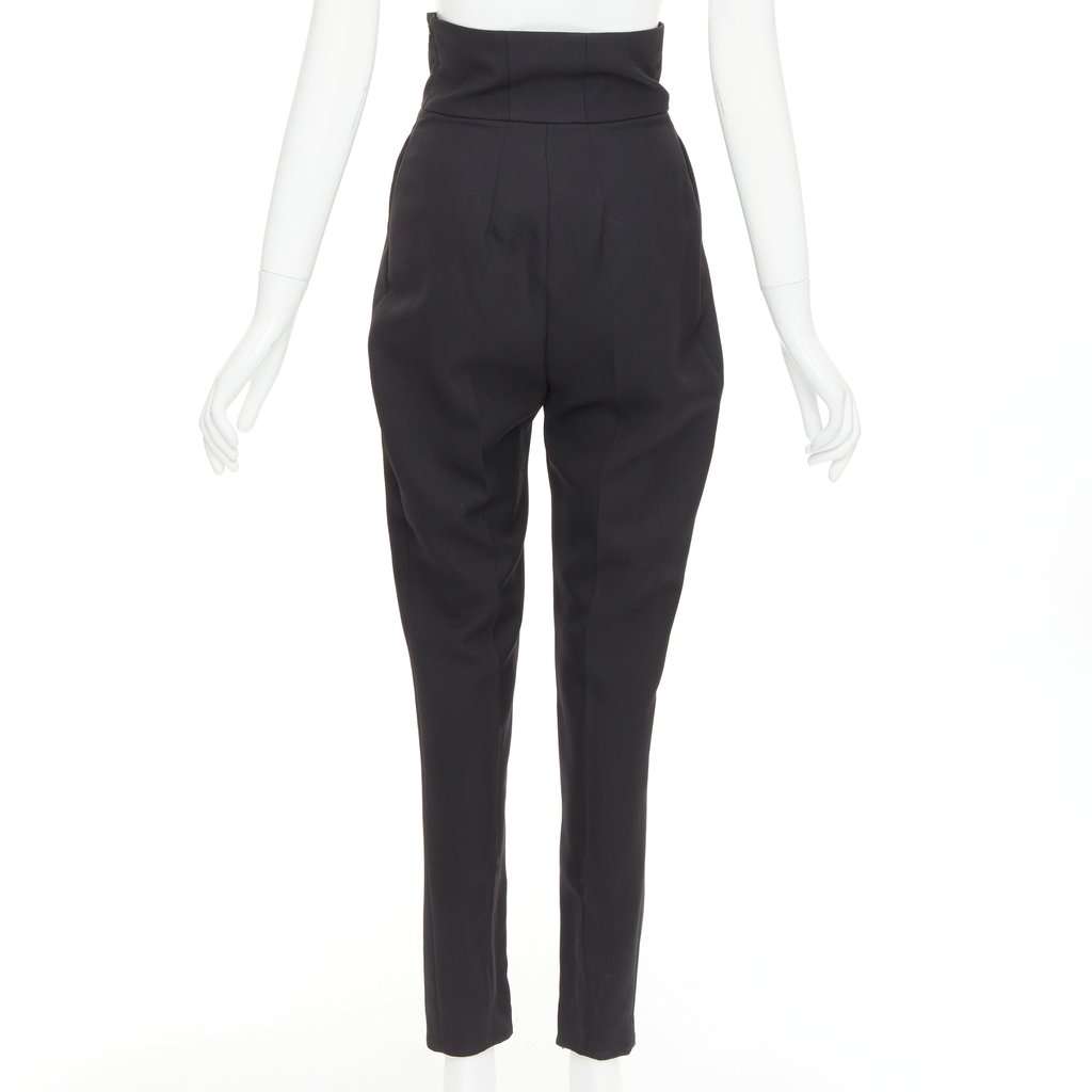 Alexandre Vauthier Black Trouser Black Good condition - Box View