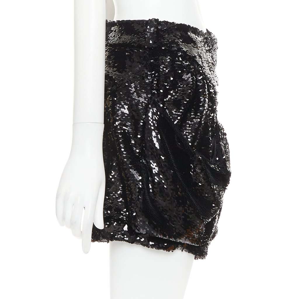 Alexandre Vauthier Black Shorts Black Very good condition - Model View