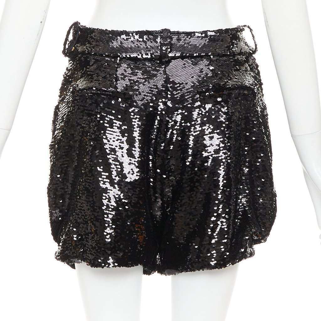 Alexandre Vauthier Black Shorts Black Very good condition - Box View