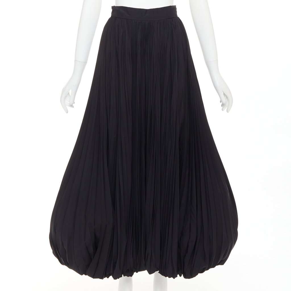 Alexandre Vauthier Black Cotton Skirt Black Cotton Very good condition - Front View