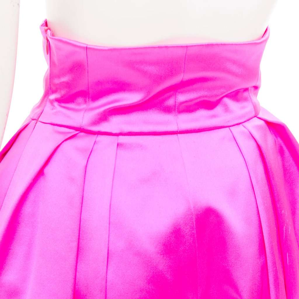 Alexandre Vauthier Pink Polyester Trouser Pink Polyester Fair condition - Back View