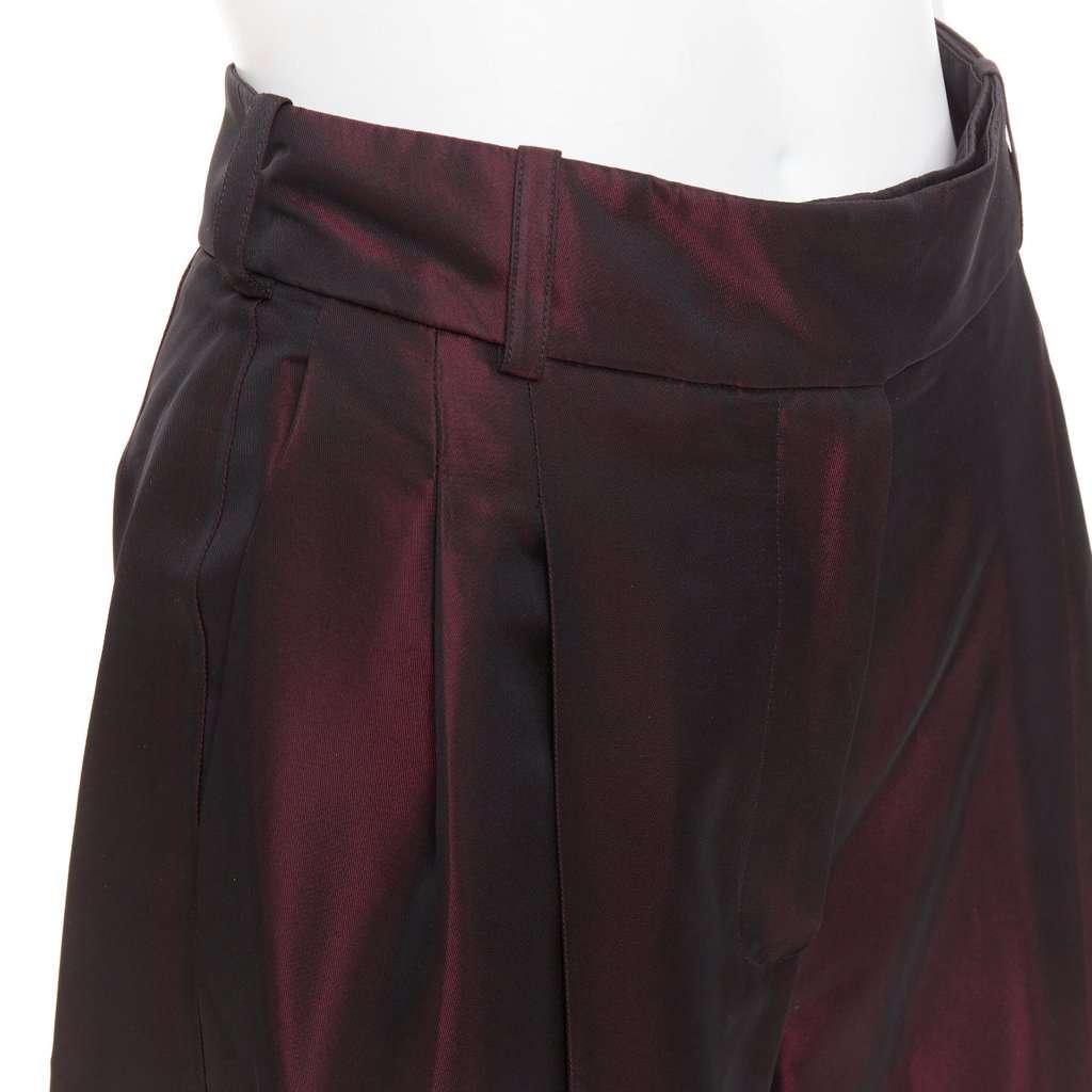 Alexandre Vauthier Burgundy Trouser Burgundy Very good condition - Back View