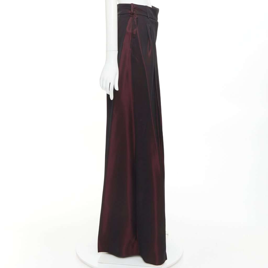 Alexandre Vauthier Burgundy Trouser Burgundy Very good condition - Model View