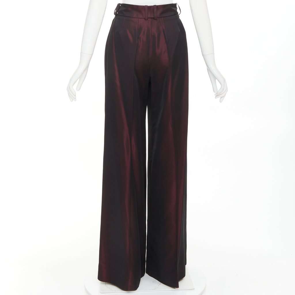 Alexandre Vauthier Burgundy Trouser Burgundy Very good condition - Box View
