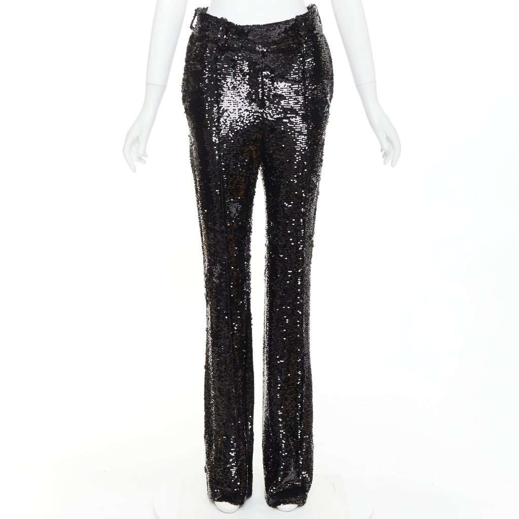 Alexandre Vauthier Black Trouser Black Very good condition - Front View
