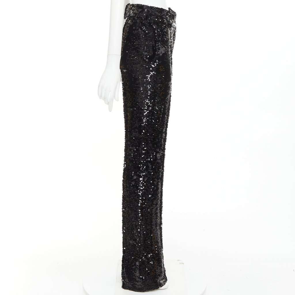 Alexandre Vauthier Black Trouser Black Very good condition - Model View