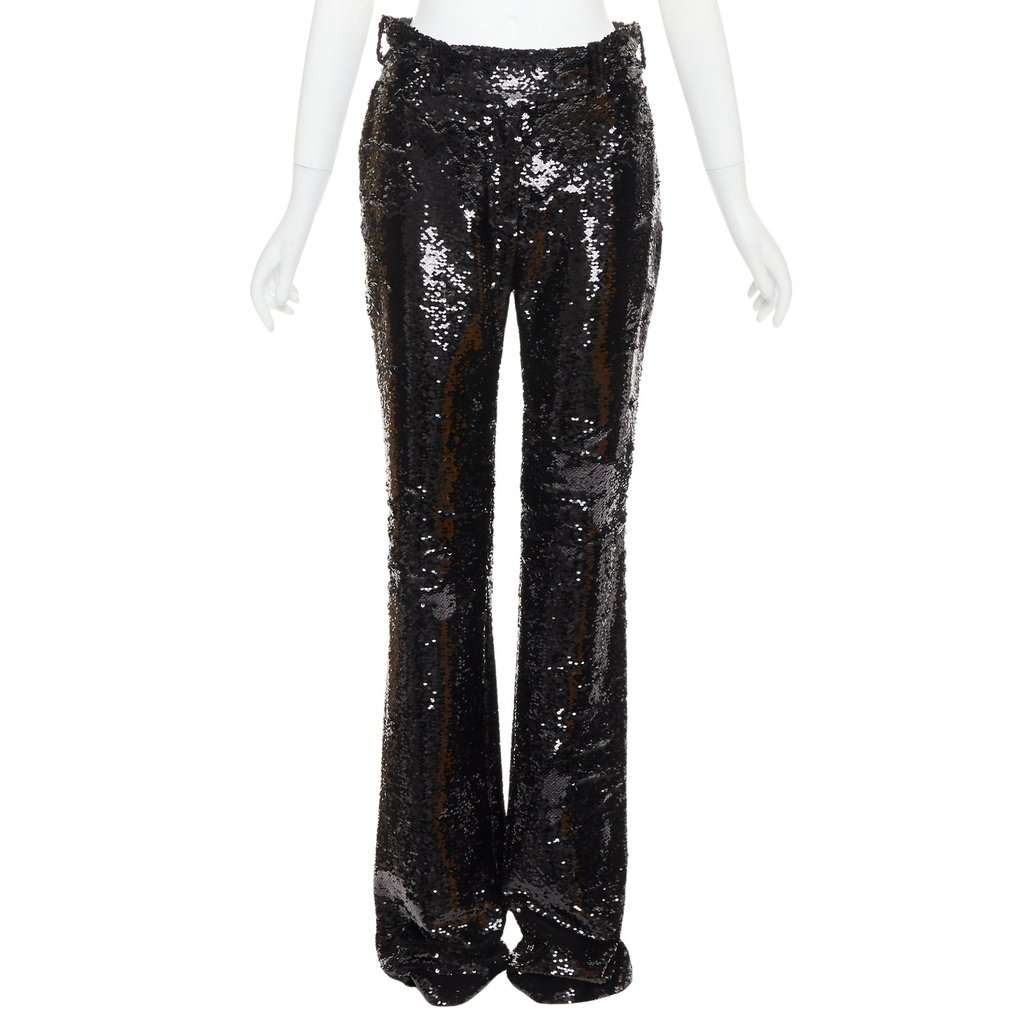 Alexandre Vauthier Black Trouser Black Very good condition - Front View