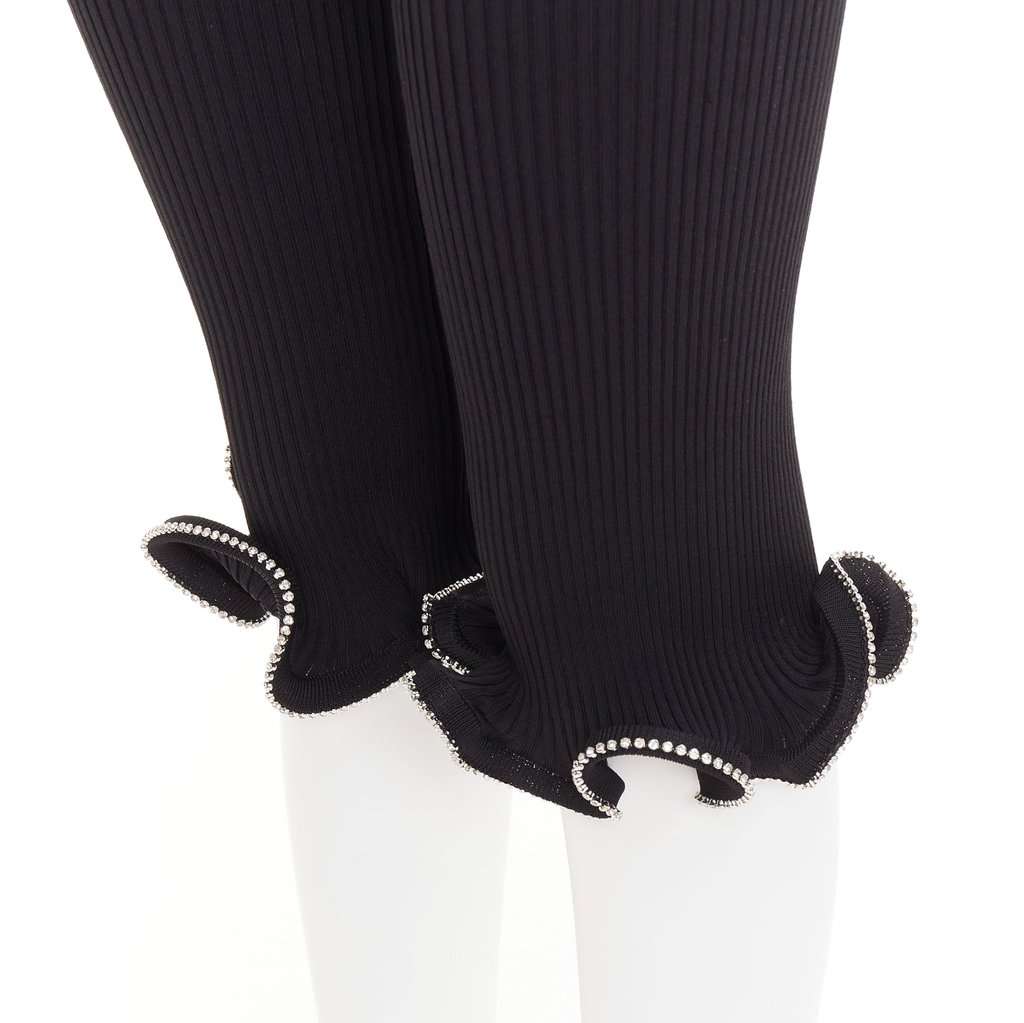 Alexandre Vauthier Black Trouser Black Very good condition - Back View