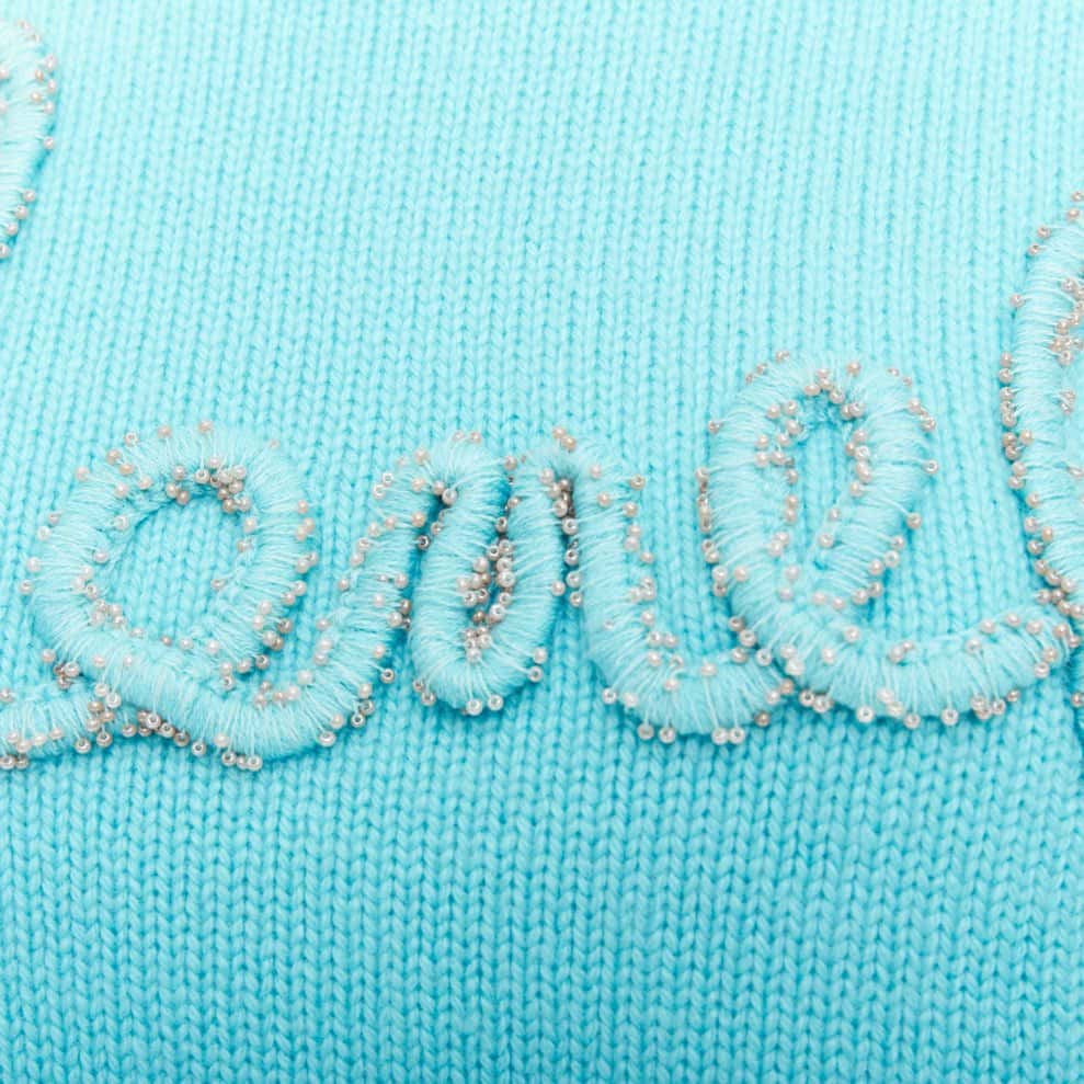 Chanel Blue Cashmere Knitwear Blue Cashmere Very good condition - Back View