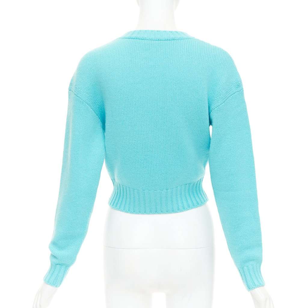 Chanel Blue Cashmere Knitwear Blue Cashmere Very good condition - Box View