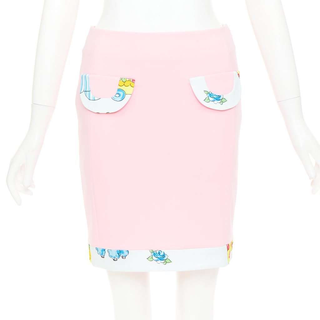 Moschino Pink Skirt Pink Never worn, with tag - Front View