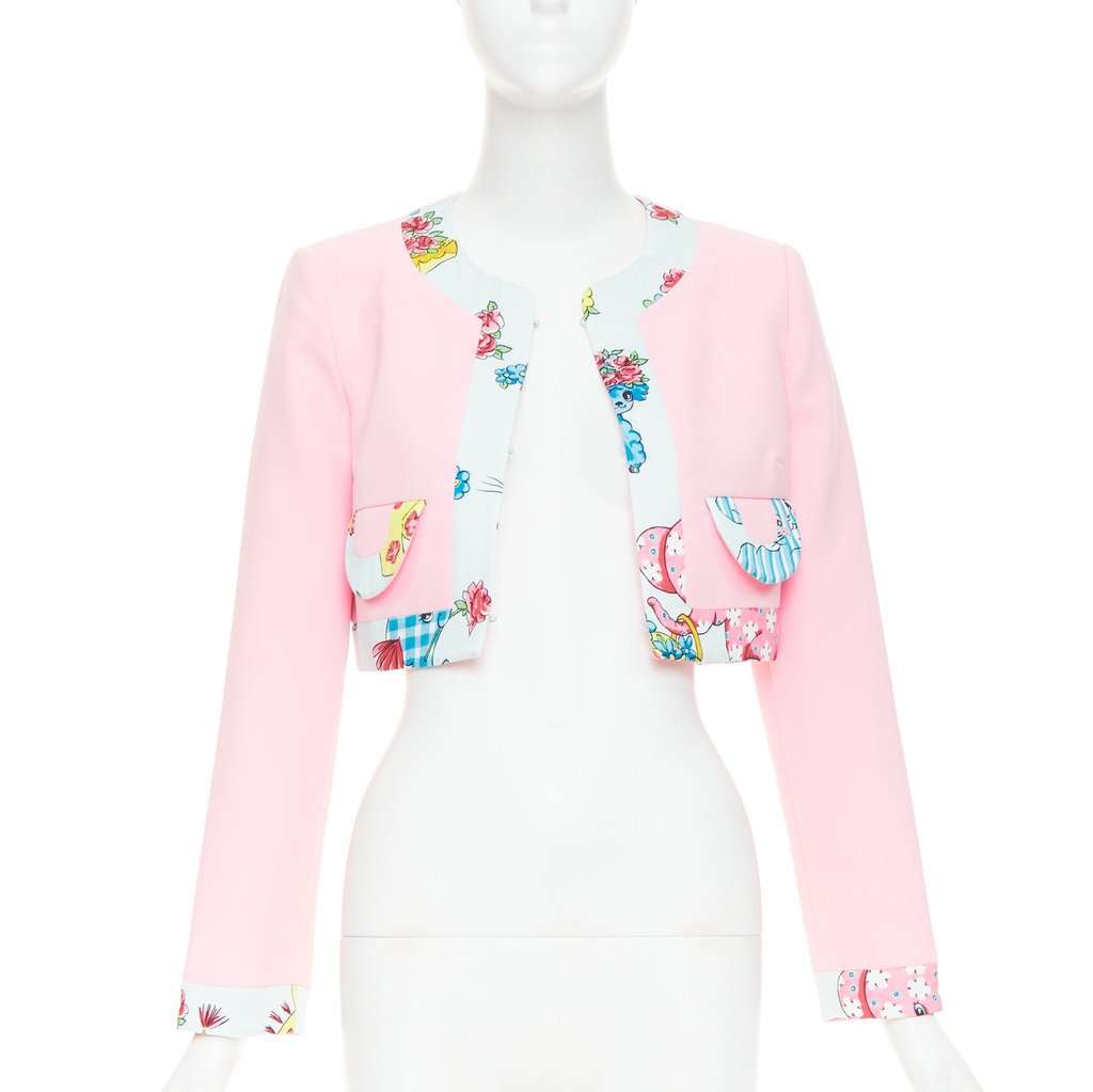 Moschino Pink Jacket Pink Never worn, with tag - Front View