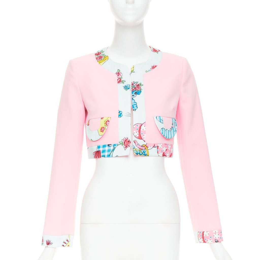 Moschino Pink Jacket Pink Never worn, with tag - Inside View