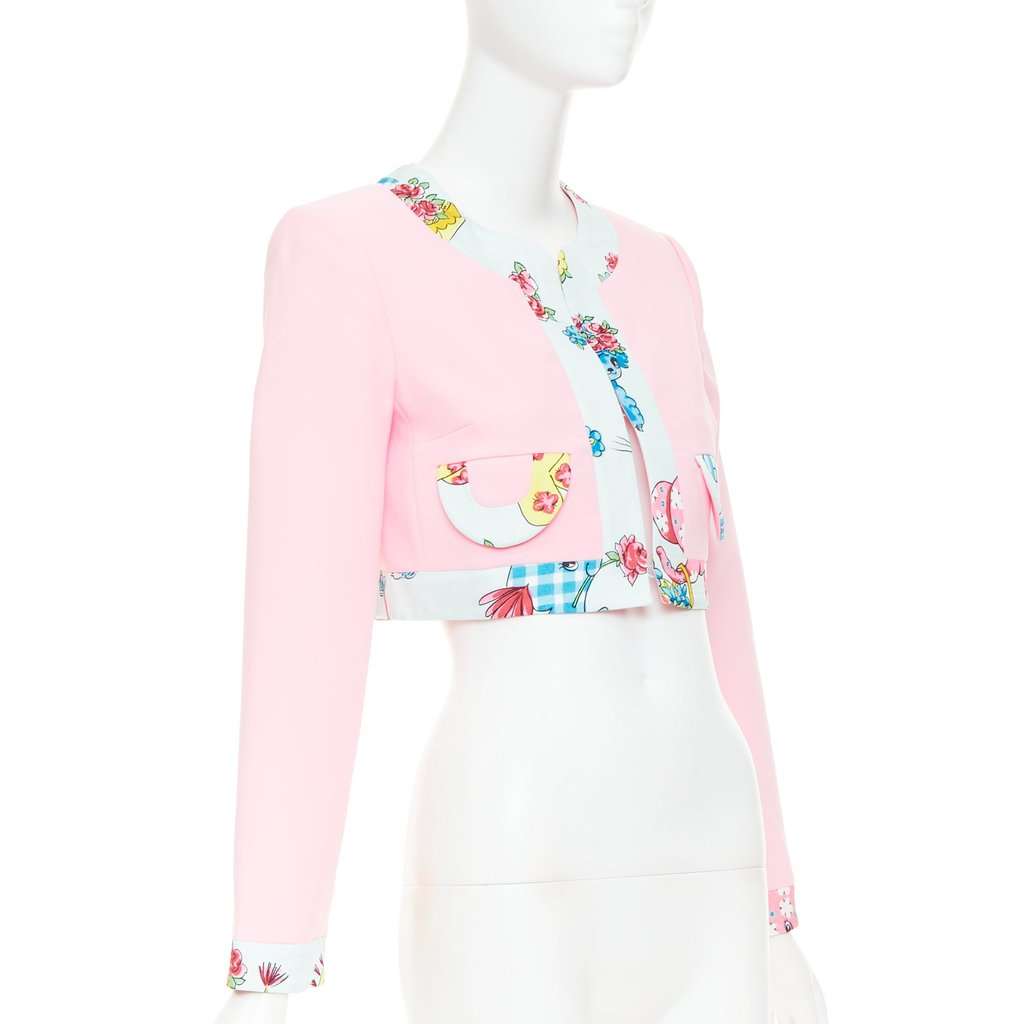 Moschino Pink Jacket Pink Never worn, with tag - Model View