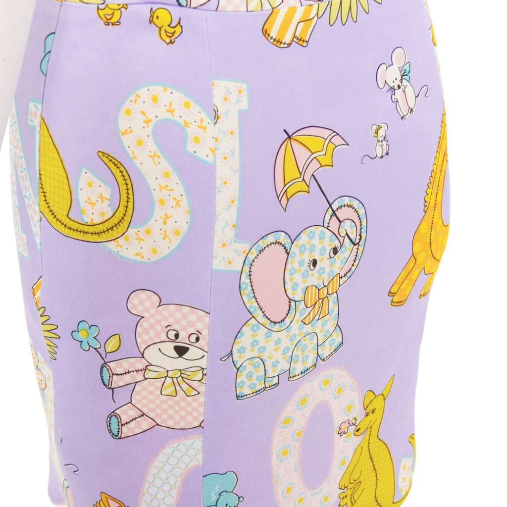 Moschino Pink Skirt Pink Never worn, with tag - Back View