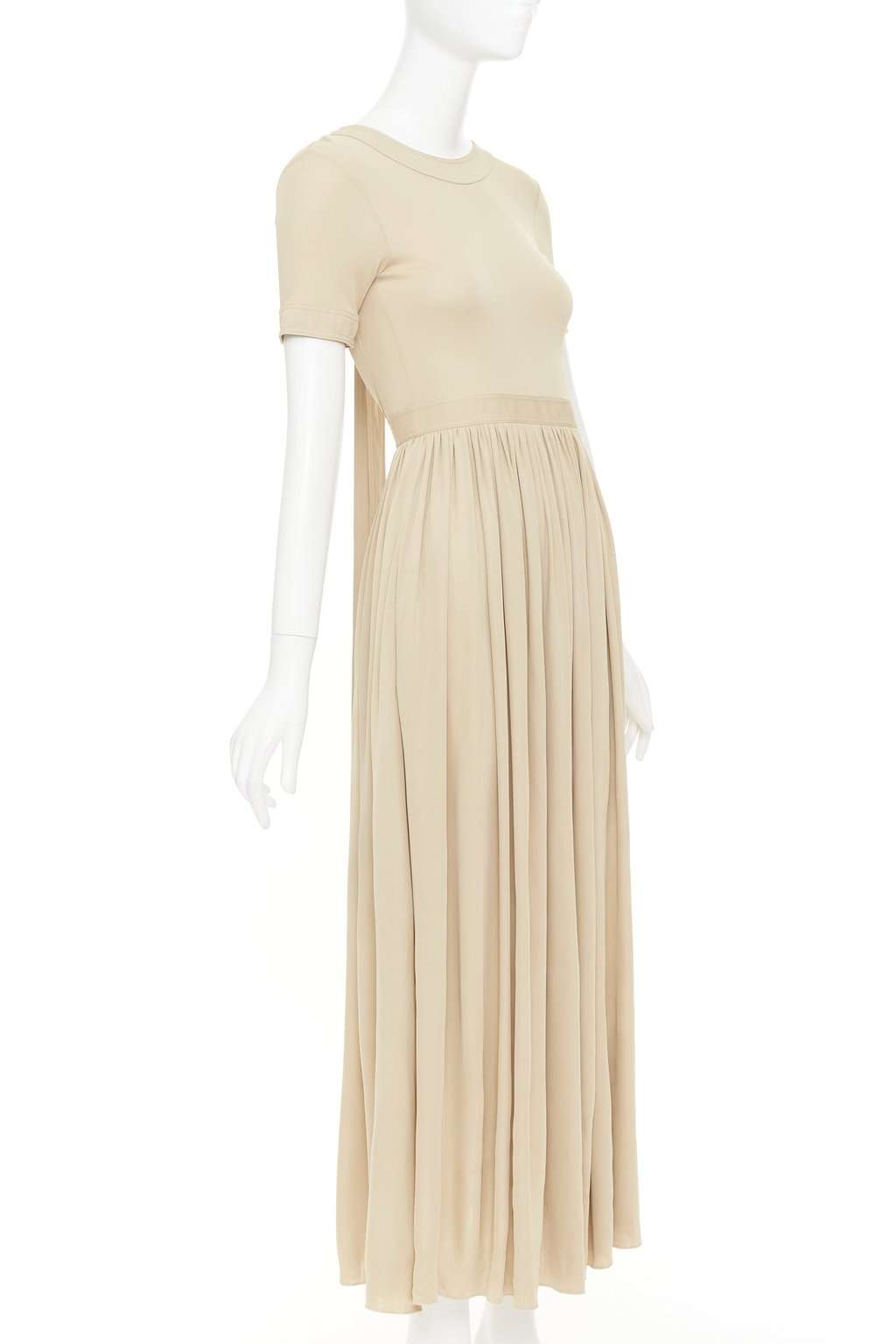 Celine Beige Viscose Dress Beige Viscose Fair condition - Inside View