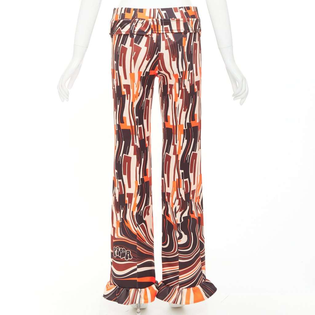 Prada Orange Trouser Orange Never worn, with tag - Box View