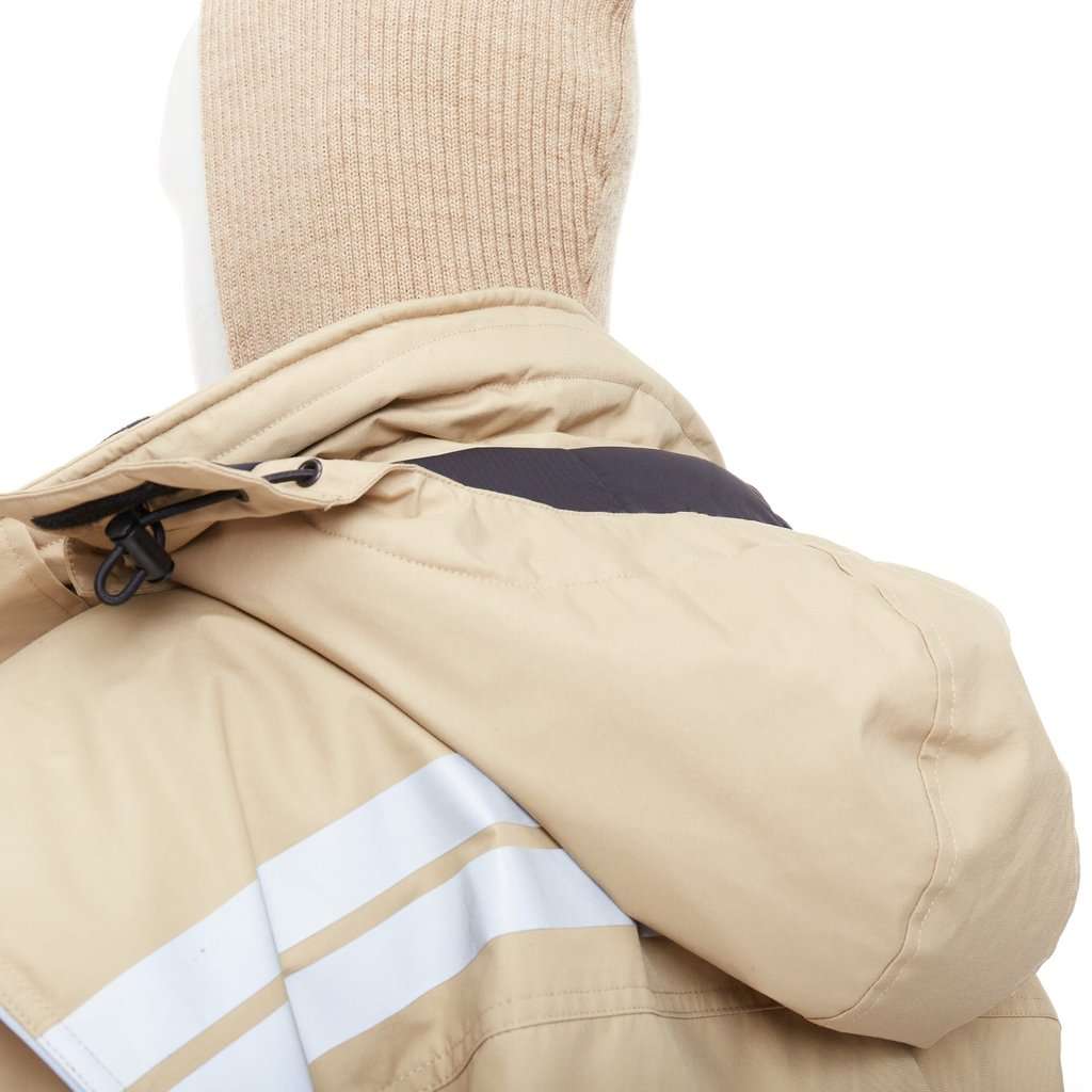 Balenciaga Beige Polyester Coat Beige Polyester Very good condition - Back View