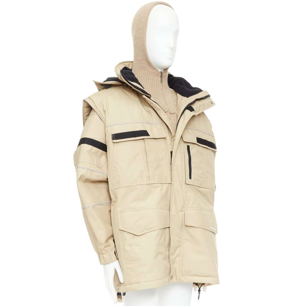 Balenciaga Beige Polyester Coat Beige Polyester Very good condition - Inside View