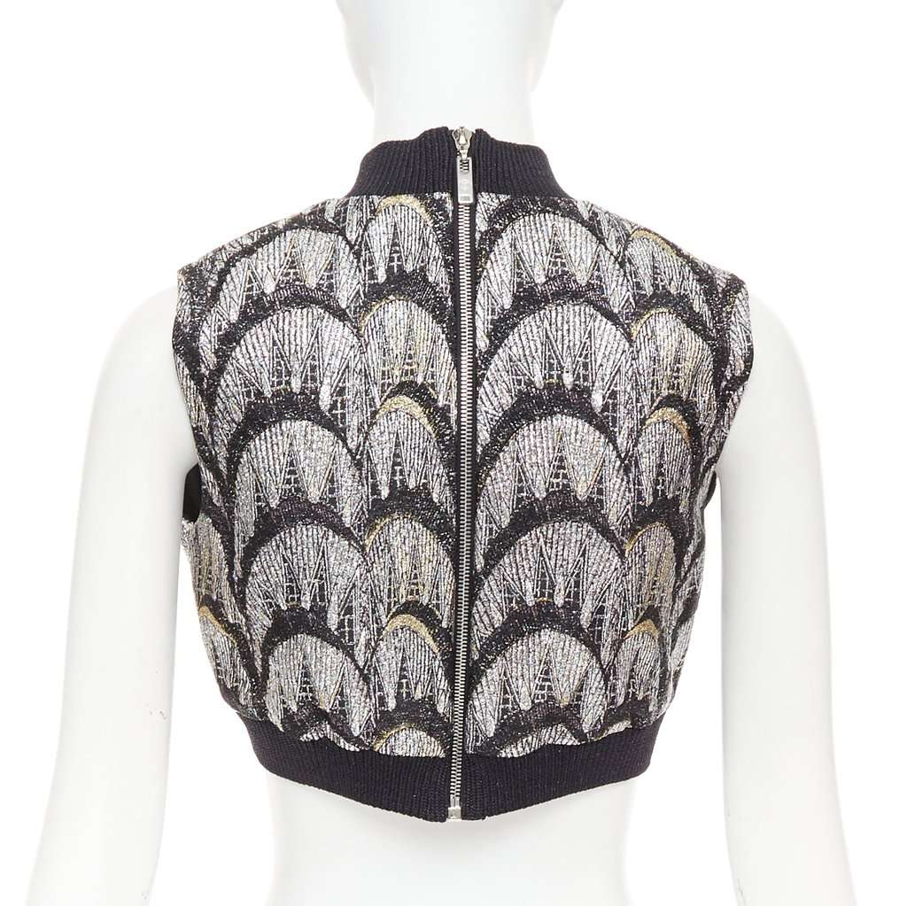 Louis Vuitton Black Polyester Top Black Polyester Never worn, with tag - Box View