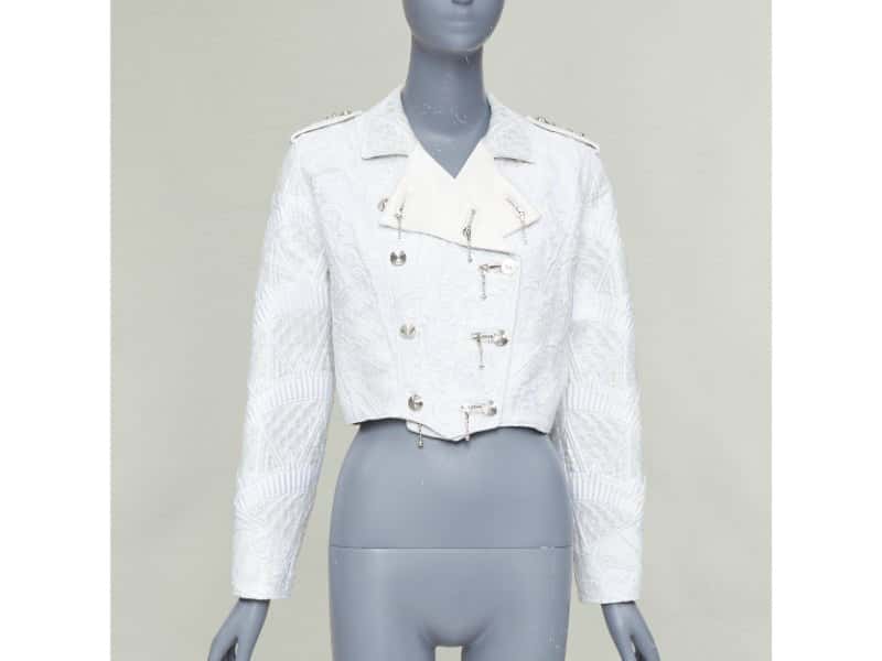 Louis Vuitton Ecru Polyester Jacket Ecru Polyester Very good condition - Inside View