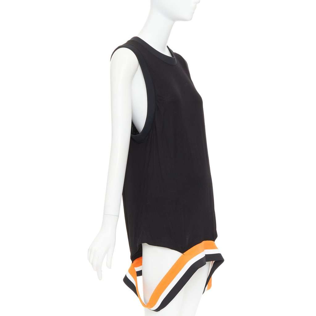 Givenchy Orange Viscose Top Orange Viscose Good condition - Front View