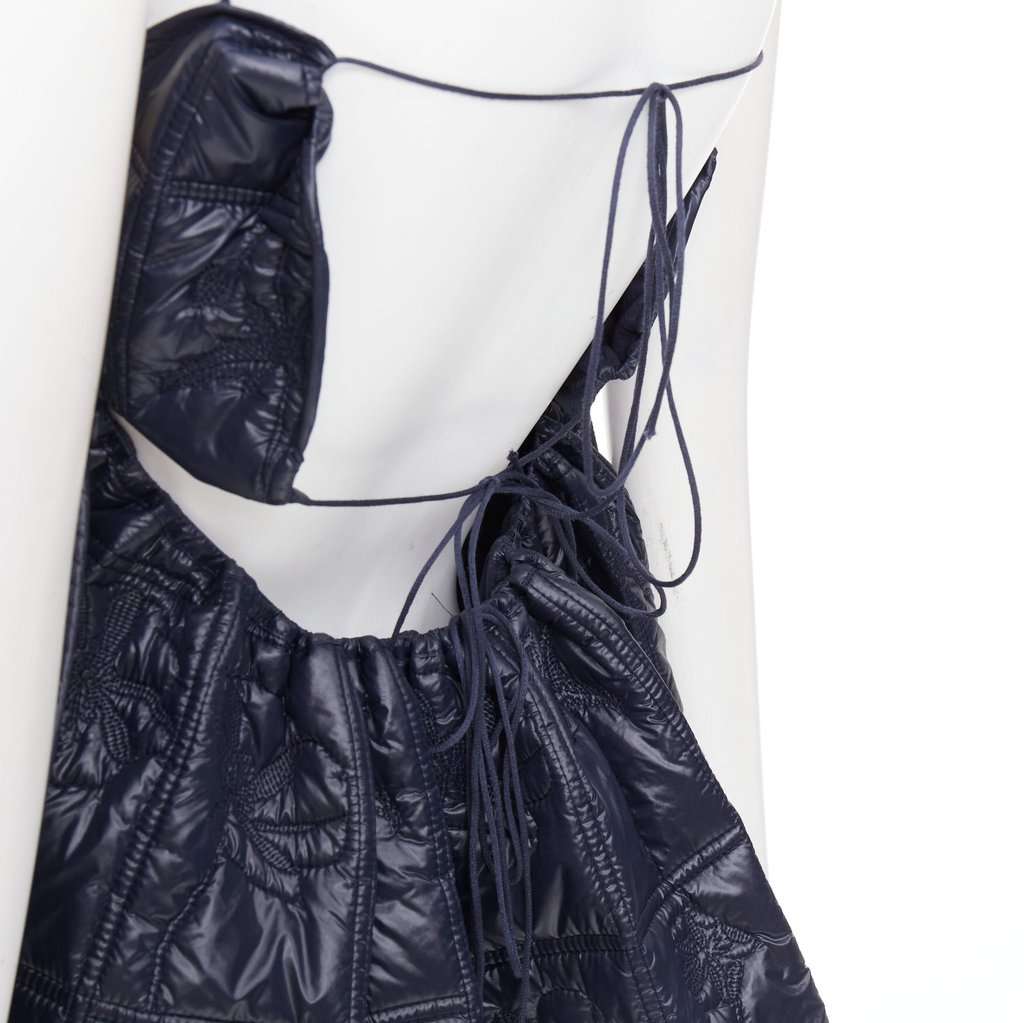 CecIlie Bahnsen Celina Navy Polyester Very good condition - Back View