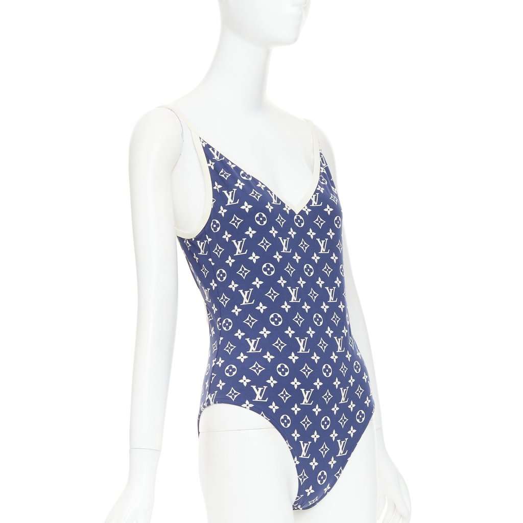 Louis Vuitton Blue Polyamide Swimwear Blue Polyamide Fair condition - Inside View