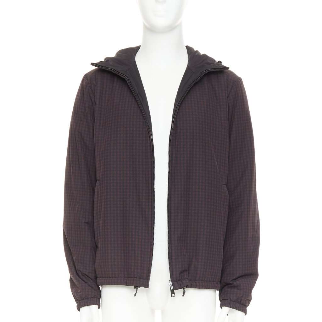 Prada Black Coat Black Very good condition - Model View