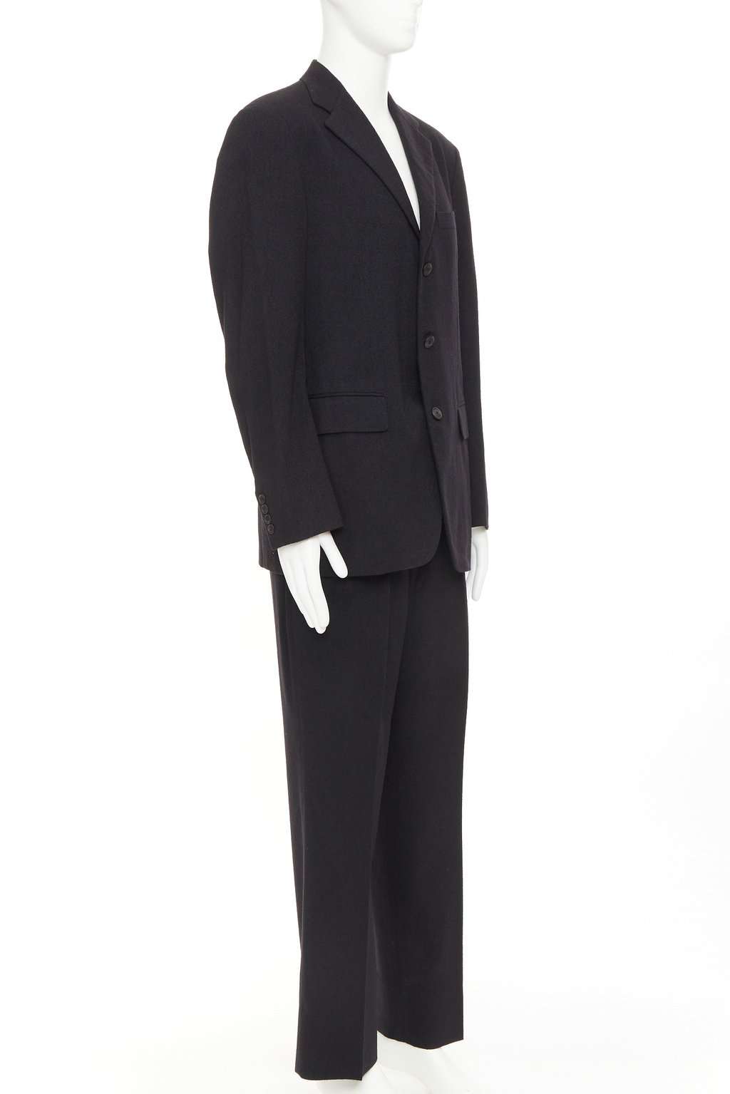 Issey Miyake Black Wool Jacket Black Wool Very good condition - Inside View