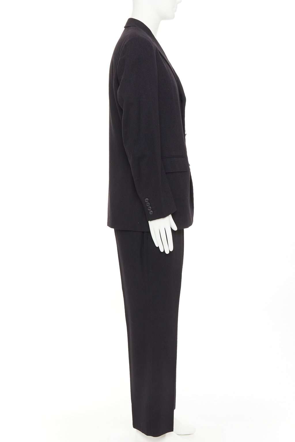 Issey Miyake Black Wool Jacket Black Wool Very good condition - Model View