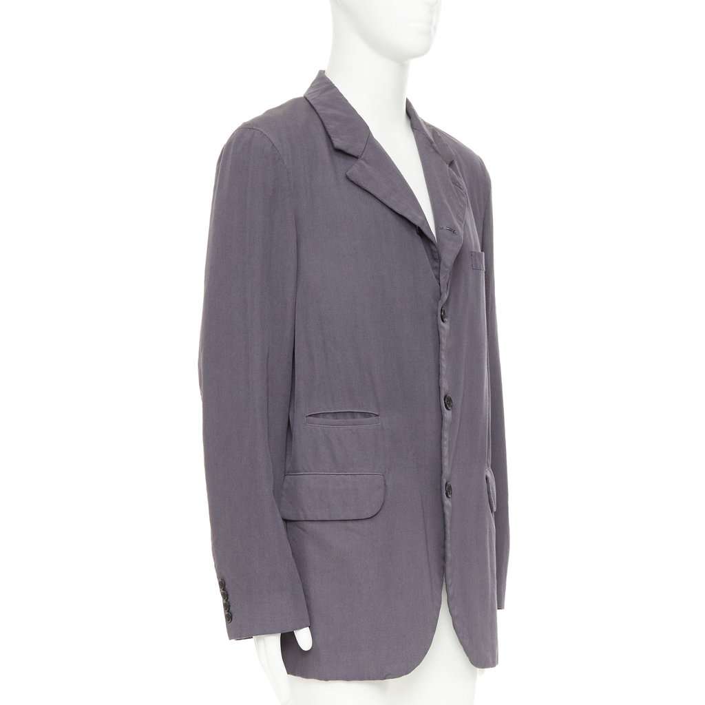 Comme Des Garcons Grey Wool Jacket Grey Wool Very good condition - Inside View